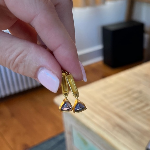 Custom Tanzanite Earrings - Picture 7 of 7